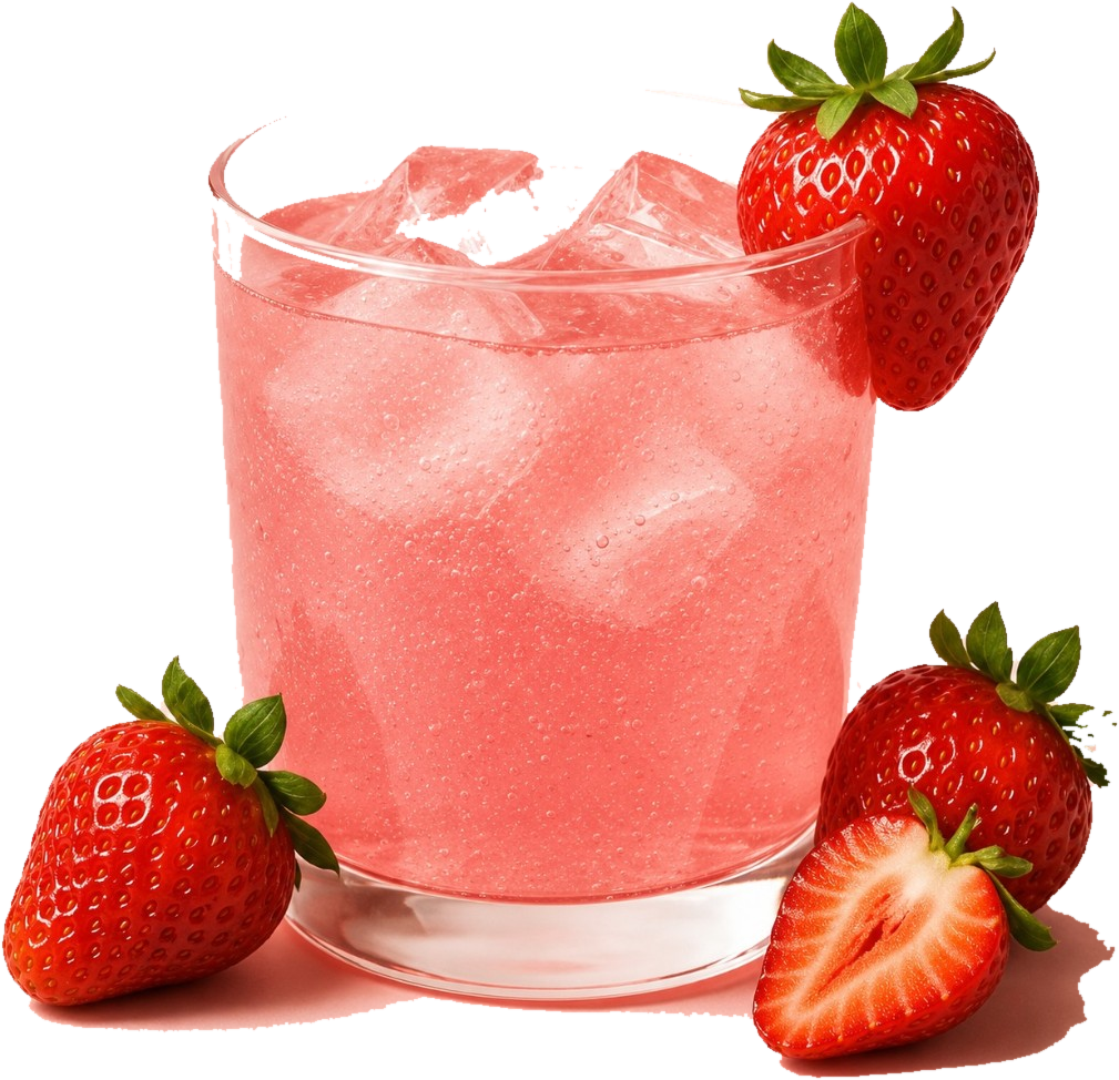 Refreshingly Strawberry.